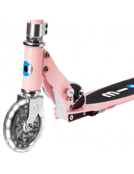 Hulajnoga Micro Sprite LED Neon Rose (świecące koła)