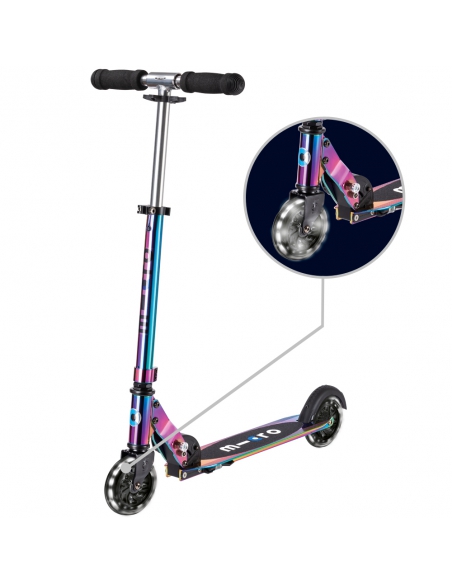 Hulajnoga Micro Sprite LED Neochrome (świecące koła) Hulajnoga Micro Sprite LED Neochrome (świecące koła)