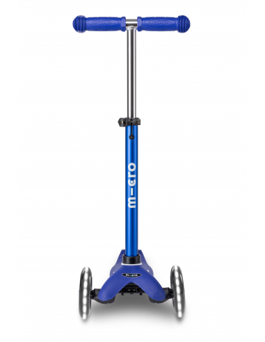 Hulajnoga Mini Micro Deluxe LED Blue/White (świecące koła)