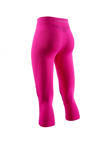 Damskie getry termoaktywne 3/4 X-Bionic ENERGIZER 4.0 Neon Flamingo