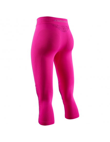 Damskie getry termoaktywne 3/4 X-Bionic ENERGIZER 4.0 Neon Flamingo