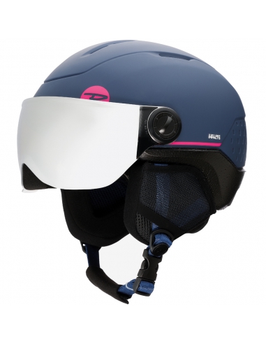 Kask narciarski Rossignol WHOOPEE VISOR IMPACTS Blue/Pink