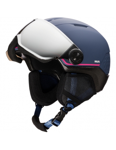 Kask narciarski Rossignol WHOOPEE VISOR IMPACTS Blue/Pink