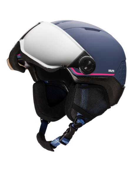 Kask narciarski Rossignol WHOOPEE VISOR IMPACTS Blue/Pink