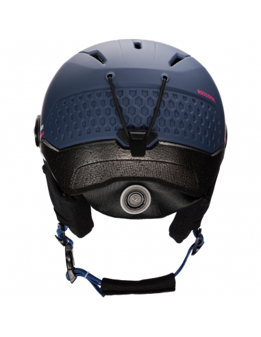 Kask narciarski Rossignol WHOOPEE VISOR IMPACTS Blue/Pink