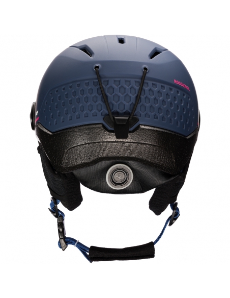 Kask narciarski Rossignol WHOOPEE VISOR IMPACTS Blue/Pink