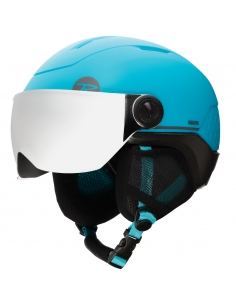 Juniorski kask narciarski z szybą Rossignol WHOOPEE VISOR MPACTS Blue/Black