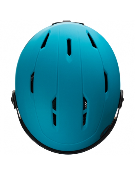 Juniorski kask narciarski z szybą Rossignol WHOOPEE VISOR MPACTS Blue/Black Juniorski kask narciarski z szybą Rossignol WHOOPEE VISOR MPACTS Blue/Black