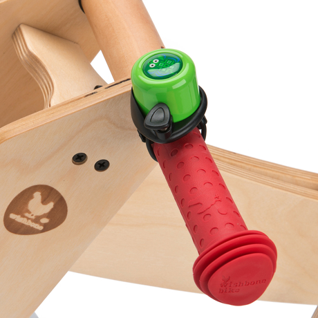 Dzwonek Wishbone żółw zielony