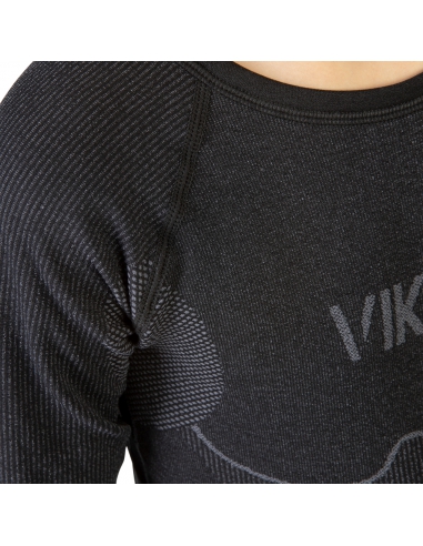 Bielizna termoaktywna dla dzieci (koszulka + getry) Viking RIKO KIDS czarna