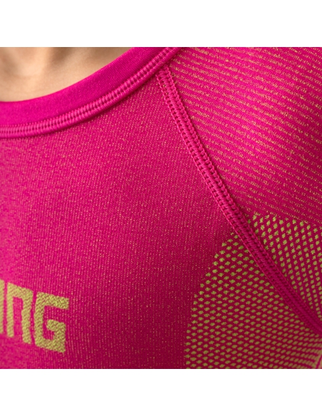 Bielizna termoaktywna dla dzieci (koszulka + getry) Viking RIKO KIDS różowa