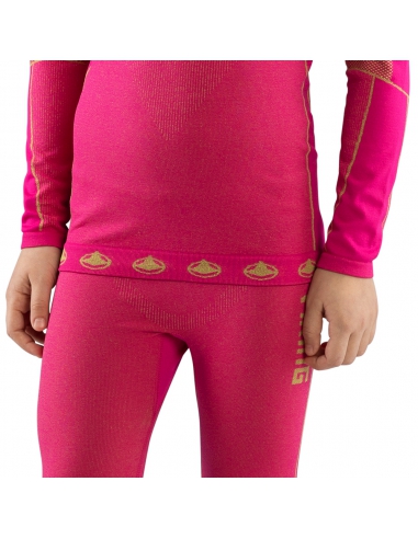 Bielizna termoaktywna dla dzieci (koszulka + getry) Viking RIKO KIDS różowa