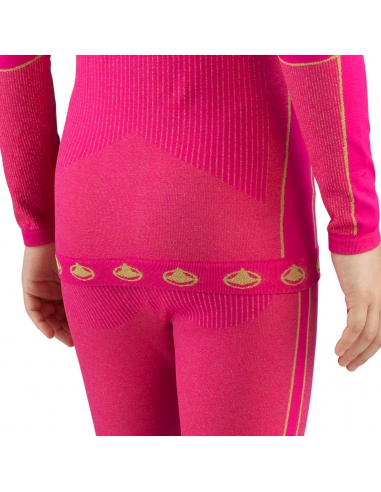 Bielizna termoaktywna dla dzieci (koszulka + getry) Viking RIKO KIDS różowa