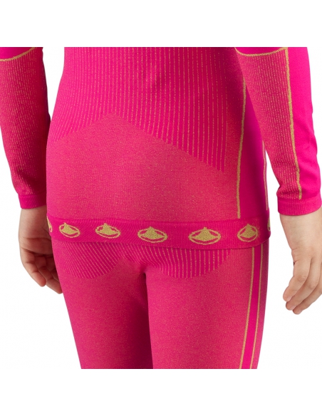 Bielizna termoaktywna dla dzieci (koszulka + getry) Viking RIKO KIDS różowa