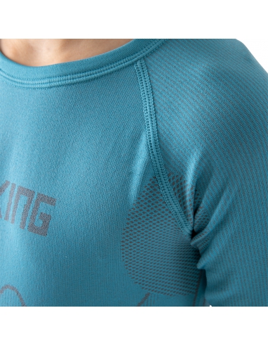 Bielizna termoaktywna dla dzieci (koszulka + getry) Viking RIKO KIDS turkusowa