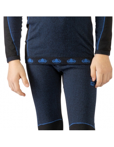 Bielizna termoaktywna dla dzieci (koszulka + getry) Viking RIKO KIDS granatowa