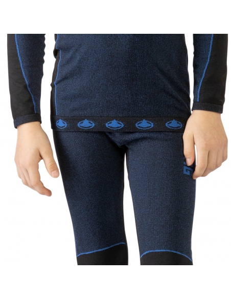 Bielizna termoaktywna dla dzieci (koszulka + getry) Viking RIKO KIDS granatowa