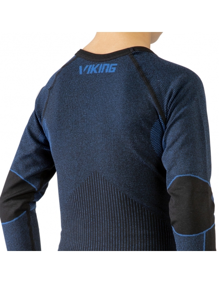 Bielizna termoaktywna dla dzieci (koszulka + getry) Viking RIKO KIDS granatowa