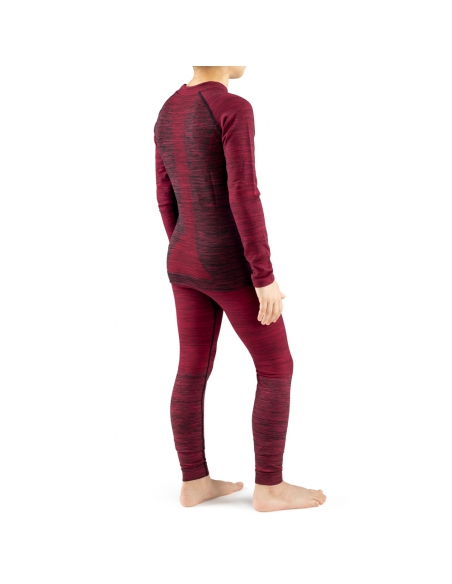 Bielizna termoaktywna dla dzieci (koszulka + getry) Viking FJON BAMBOO KIDS fuksja