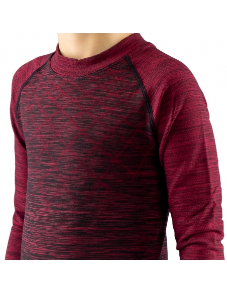 Bielizna termoaktywna dla dzieci (koszulka + getry) Viking FJON BAMBOO KIDS fuksja