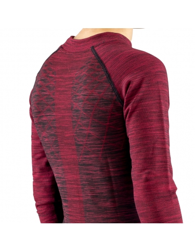 Bielizna termoaktywna dla dzieci (koszulka + getry) Viking FJON BAMBOO KIDS fuksja