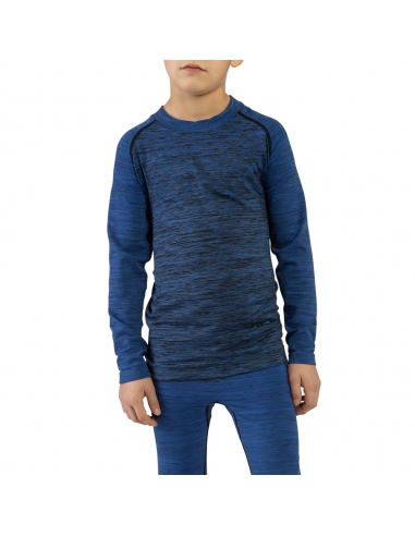 Bielizna termoaktywna dla dzieci (koszulka + getry) Viking FJON BAMBOO KIDS niebieska