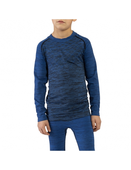 Bielizna termoaktywna dla dzieci (koszulka + getry) Viking FJON BAMBOO KIDS niebieska