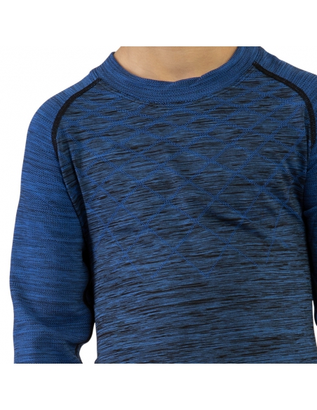 Bielizna termoaktywna dla dzieci (koszulka + getry) Viking FJON BAMBOO KIDS niebieska