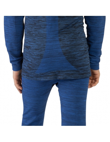 Bielizna termoaktywna dla dzieci (koszulka + getry) Viking FJON BAMBOO KIDS niebieska