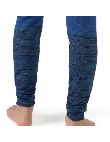 Bielizna termoaktywna dla dzieci (koszulka + getry) Viking FJON BAMBOO KIDS niebieska