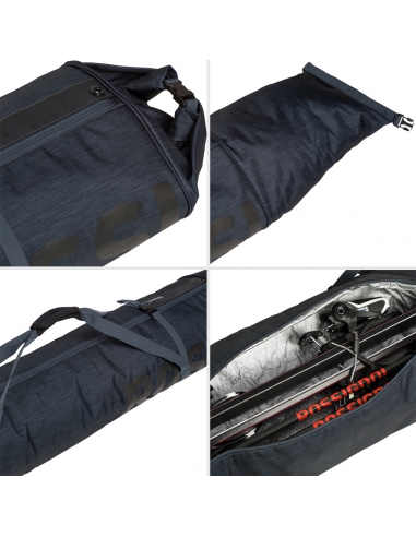 Pokrowiec na narty (1 para) Rossignol PREMIUM EXTENDABLE 1P PADDED regulowany 160-210cm