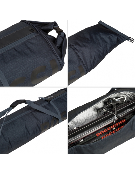 Pokrowiec na narty (1 para) Rossignol PREMIUM EXTENDABLE 1P PADDED regulowany 160-210cm