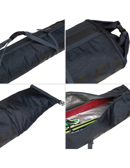 Pokrowiec na narty (2 pary) Rossignol PREMIUM EXTENDABLE 2P PADDED regulowany 160-210cm Pokrowiec na narty (2 pary) Rossignol PREMIUM EXTENDABLE 2P PADDED regulowany 160-210cm