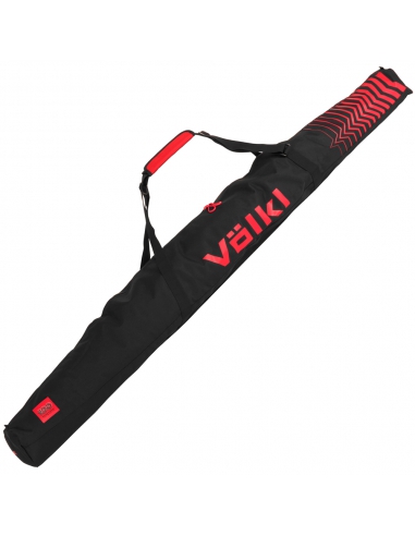 Pokrowiec na narty (1 para) Völkl RACE SINGLE SKI BAG 175cm Black/Red