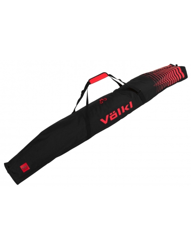 Pokrowiec na narty (1 para) Völkl RACE SINGLE SKI BAG regulowany 165+15+15 Black/Red