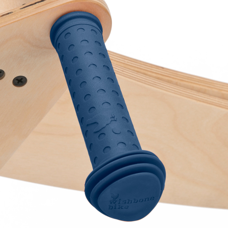 Nakładki na rączki kierownicy Wishbone niebieskie