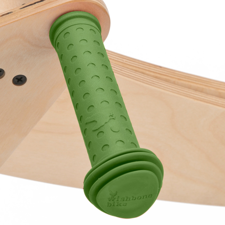 Nakładki na rączki kierownicy Wishbone zielone