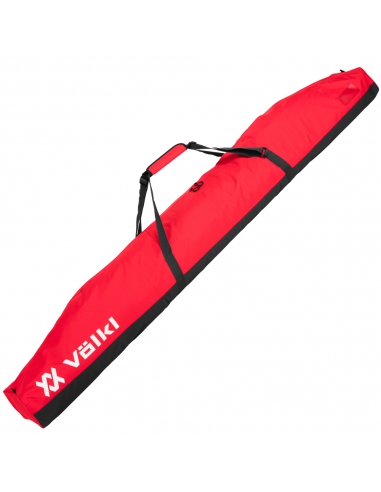 Pokrowiec na narty (1 para) Völkl RACE SINGLE SKI BAG regulowany 165+15+15 Red/Dark Grey