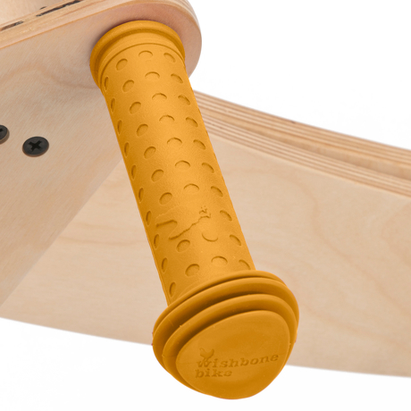 Nakładki na rączki kierownicy Wishbone żółte