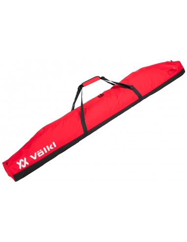 Pokrowiec na narty (1 para) Völkl RACE SINGLE SKI BAG regulowany 165+15+15 Red/Dark Grey