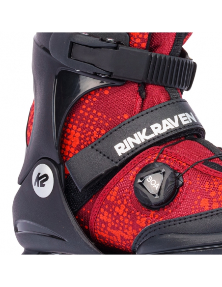 Łyżwy dziecięce K2 Rink Raven BOA