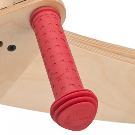 Nakładki na rączki kierownicy Wishbone czerwone