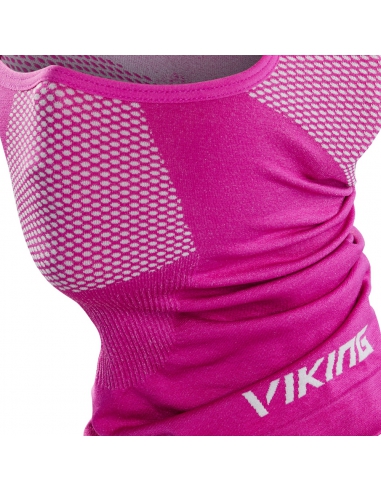 Kominiarka narciarska Viking Sigurd Junior Fuchsia/Grey