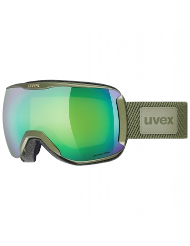 Gogle narciarskie Uvex Downhill 2100 CV Planet Croco/Mirror Green