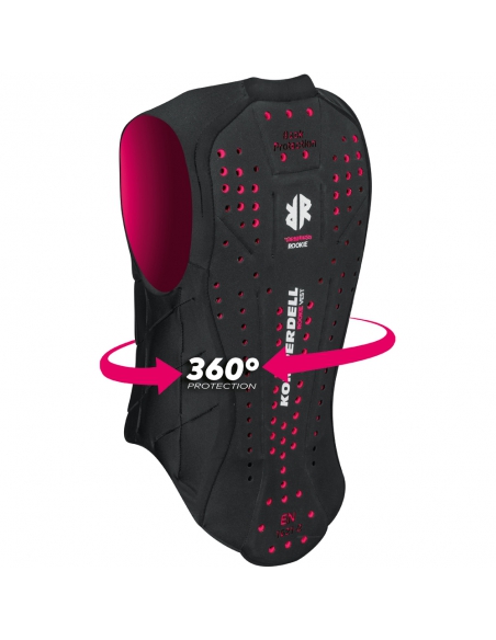 Kamizelka ochronna "żółw" Komperdell Ballistic Vest Junior Pink