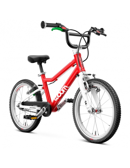 Rower dziecięcy Woom 3 AUTOMAGIC Red (16") czerwony (z automatyczną przerzutką) Rower dziecięcy Woom 3 AUTOMAGIC Red (16") czerwony (z automatyczną przerzutką)