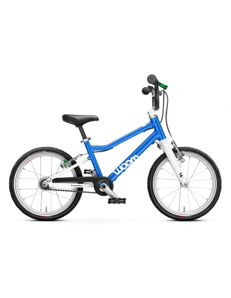 Rower dziecięcy Woom 3 AUTOMAGIC Blue (16") niebieski (z automatyczną przerzutką)