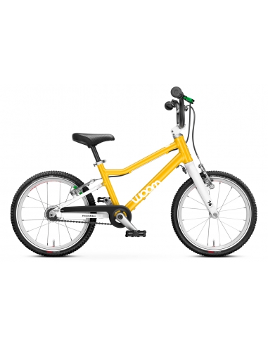 Rower dziecięcy Woom 3 AUTOMAGIC Yellow (16") żółty (z automatyczną przerzutką)