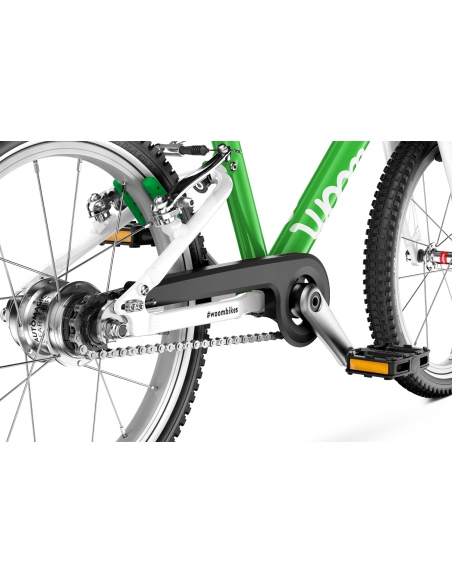 Rower dziecięcy woom 3 ORIGINAL AUTOMAGIC Green (16") zielony (z automatyczną przerzutką)