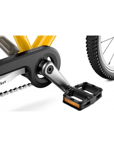 Rower dziecięcy Woom 3 AUTOMAGIC Yellow (16") żółty (z automatyczną przerzutką)